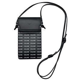 Céline Borsa a tracolla Phone Pouch CELINE Nero Bianco