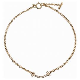 Pulsera charm Tiffany T Smile Mini de diamante Tiffany & Co. Otro