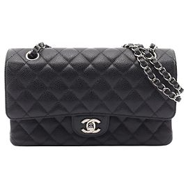 Borsa a Spalla Chanel Matelassé Double Flap Nero