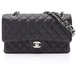 Borsa a Spalla Chanel Matelassé Double Flap Nero