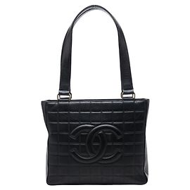 Sac cabas Chanel Coco Mark Chocolate Bar Noir