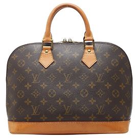 Bolsa Louis Vuitton Monogram Alma PM Marrom