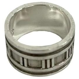 Tiffany & Co Tiffany Vintage Atlas Wide Ring Silvery