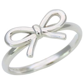 Tiffany & Co. Ribbon Ring Silvery