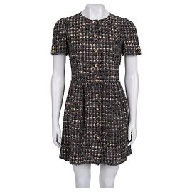 Dolce & Gabbana Gray Tweed Dress - Size40/ S Pre-owned Other