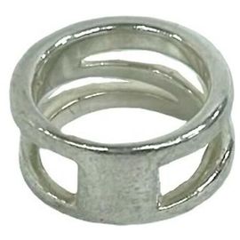 Tiffany & Co. Diagonal Band Ring Silber