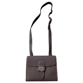 Hermès Sac à dépêches 21 bolsa masculina Marrom