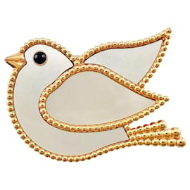 Broche de clip Lucky Animals Dove da Van Cleef & Arpels Dourado