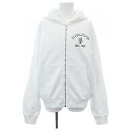 Sudadera de algodón Prada Blanco