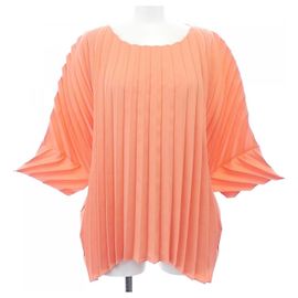Autre Marque Pleats Please Top Orange