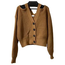 Autre Marque ADEAM Strickjacke mit Bändern Braun