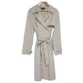 Autre Marque INDIVI Trench Coat Beige
