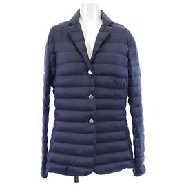 Moncler OPALE Down Jacket Blue Navy blue