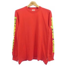 Autre Marque T-shirt in cotone Diesel Rosso