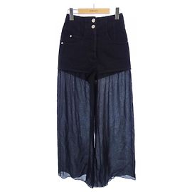 Chanel Wool Pants Black