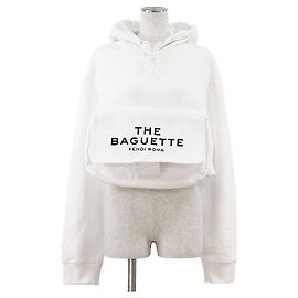 Moletom de algodão Fendi × Marc Jacobs Branco