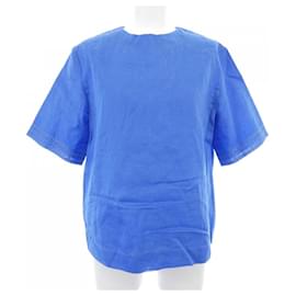Hermès Top in seta Hermes Blu