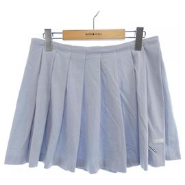 Prada Wool Skirt Brown
