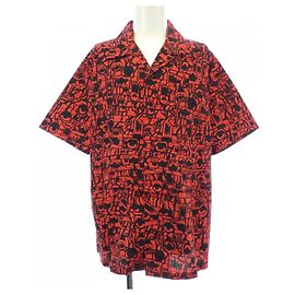 Camisa de algodón Givenchy Negro Roja