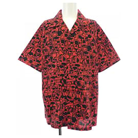 Camicia in cotone Givenchy Nero Rosso