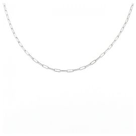 Autre Marque Collar de oro blanco 750 Plata