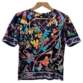 Camiseta estampada Leonard Azul Multicolor Azul marino