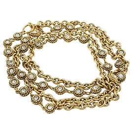 Cinturón de cadena Chanel Dorado