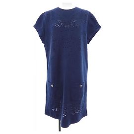 Robe Chanel Bleu Bleu Marine