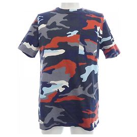 Camiseta de algodón Moncler Gamme Bleu Castaño Negro