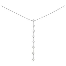 Autre Marque Collana con Diamanti Au750 Argento