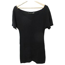 Autre Marque HARUNOBUMURATA LAYLA Kaschmir-Mischung Strickpullover Schwarz