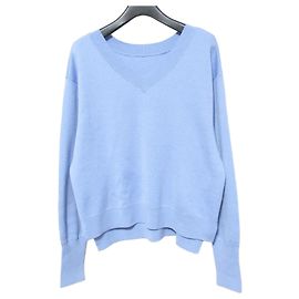 Autre Marque Wollstrickpullover allureville Blau
