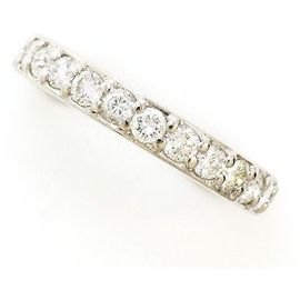 Autre Marque PT900 Platinum Diamond Ring Silvery