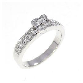 Autre Marque Anello Ponte Vecchio in Oro Au750 e Diamanti Argento