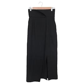 Autre Marque STUDIOUS Moist Warm Schlitzrock Schwarz