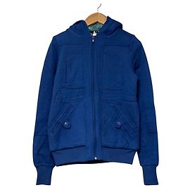 Moletom com capuz em fleece bordado MARC BY MARC JACOBS Azul
