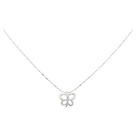 Autre Marque Collana Butterfly in Diamanti Au750 D'oro
