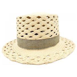 Hermès Hermes ELEONORA Hat Black Beige