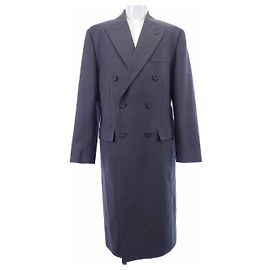 Dior Wool Blend Coat Brown