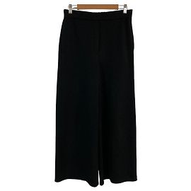 Theory luxe DAHLIA JERSEY BREDA Wool Easy Pants Schwarz