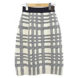 Jupe en maille graphique Louis Vuitton Noir Autre