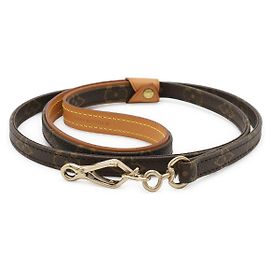 Guinzaglio per cani Louis Vuitton Baxter MM Monogram Marrone