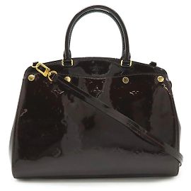 Bolsa 2way Louis Vuitton Blair Monogram Vernis Roxo