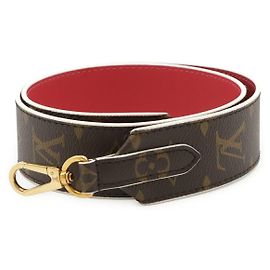 Louis Vuitton Monogram Shoulder Strap Brown