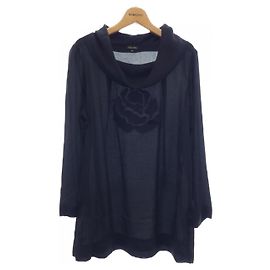Autre Marque Escada Silk Top Black
