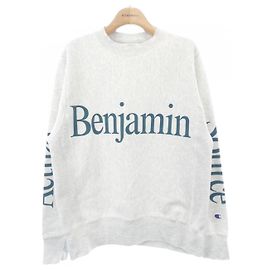 Autre Marque Sweatshirt en coton Champion Actual Source Marron