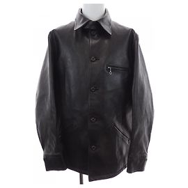 Autre Marque RADIALL Reitlederjacke Braun