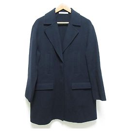 NEW MOTION SHIRLEY Kaschmir-Mischung Mantel theory luxe Blau Marineblau