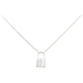 Collar Louis Vuitton Lockit 925 Silver Plata