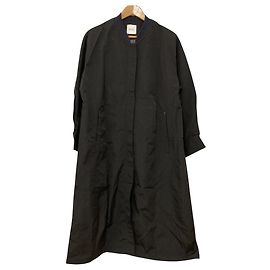 Autre Marque Ezick Nylon Long Coat Black